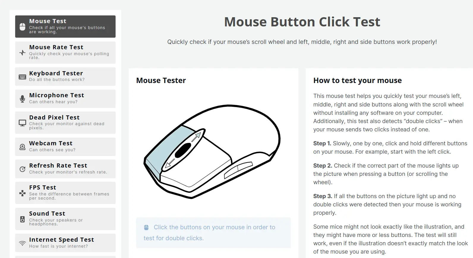 Mouse Test